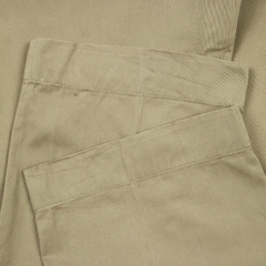 Vintage Wide Leg Khaki Trousers Size 34