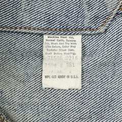 80s Levi's USA Denim Trucker Jacket Size XS