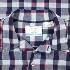80s Vintage Sears Fieldmaster Plaid Shirt Size L