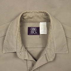Gung Ho USA Khaki Twill Work Shirt Size M