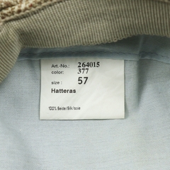 Stetson USA Silk Herringbone Newsboy Cap