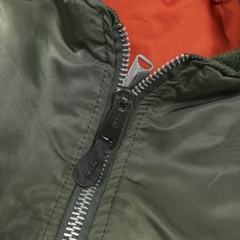 Alpha Industries USA Made MA-1 Bomber Jacket Size L