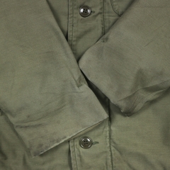 Vtg 80s U.S. Navy A-2 Deck Jacket Size S