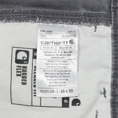 Carhartt Rugged Flex Canvas Work Pants Size 38