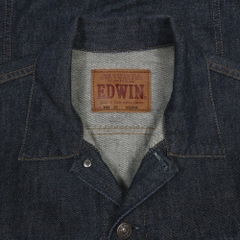 Edwin 503 Dark Indigo Denim Jacket Size L