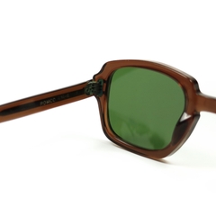 80s U.S. Military Issue Glasses Brown - Green Lens [50-22]