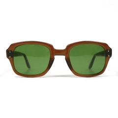 80s U.S. Military Issue Glasses Brown - Green Lens [50-22]