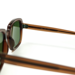 80s U.S. Military Issue Glasses Brown - Green Lens [50-22]