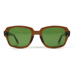 80s U.S. Military Issue Glasses Brown - Green Lens [52-20]