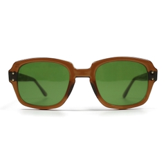 80s U.S. Military Issue Glasses Brown - Green Lens [52-22]