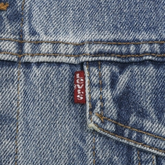 90s Levi's USA Made Trucker Denim Jacket Size 2XL