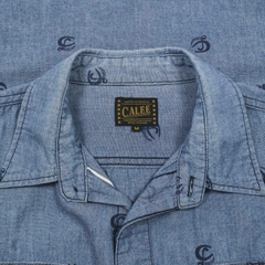 Calee Japan Selvedge Chambray Work Shirt Size S