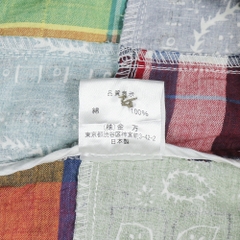 Kinman Co. Japan Patchwork Sport Jacket Size M