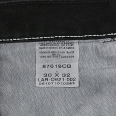 90s Rustler Black Denim Worker Jeans Size 30
