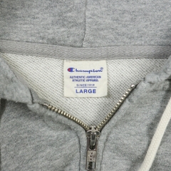 Champion Blank Hoodie Women Size L