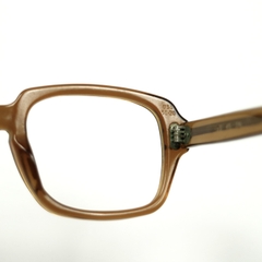 70s U.S. Military Issue Glasses Frame - Light Brown [50-20]