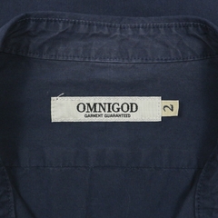 Omnigod Japan Made Navy Shirt Size M