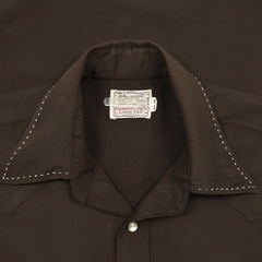 Vintage 70s H Bar C USA Western Shirt Size L