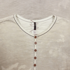 Ball Japan Brand Classic Henley Shirt Size M