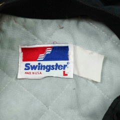 Vtg Swingster Made in USA IOWA Sport Jacket Size L