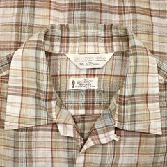 Vintage 80s Golden Era Plaid Shirt Size L
