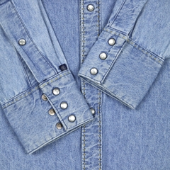 Vintage Rockmount USA Denim Western Shirt Size L