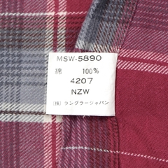 Wrangler Japan Line Flannel Work Shirt Size M