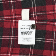 45rpm umii908 Japan Flannel Shirt Women Size S