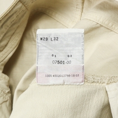 2000s Levi's 501 Ivory Denim Jeans Size 28