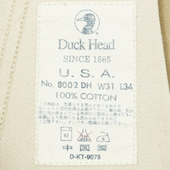 Duck Head USA Khaki Trousers Size 29