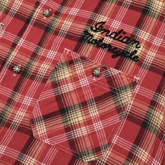 Indian Motorcycle Toyo Enterprise Flannel Shirt Size L