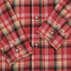 Indian Motorcycle Toyo Enterprise Flannel Shirt Size L