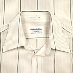 Manhattan Shirt Co. Short-sleeve Shirt Size L