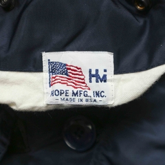 Vtg Hope MFG USA Navy N-3B Parka Size L