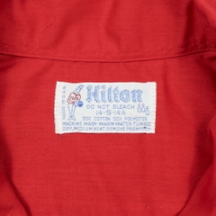 Vintage Hilton USA Open-collar Sport Shirt Size S