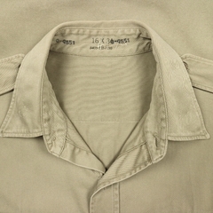 Vintage 60s U.S. Army Uniform Shirt Size L