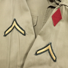 Vintage 60s U.S. Army Uniform Shirt Size L