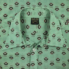 Vintage 70s German Perma Prest Shirt Size L