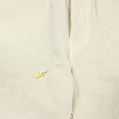 2000s Levi's 501 Ivory Denim Jeans Size 28