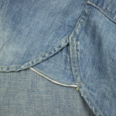 Johnbull Selvedge Denim Work Shirt Women Size S