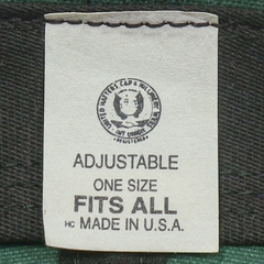 New York Hat Co. USA Canvas Leather Cap
