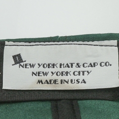New York Hat Co. USA Canvas Leather Cap