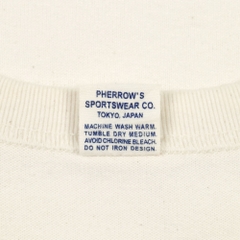 Pherrow's Japan Cotton T-Shirt Natural Size M