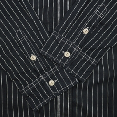 Vanson Japan Wabash Stripe Work Shirt Size XXL