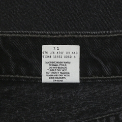 90s Levi's 560 Canada Black Denim Jeans Size 33