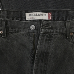 2000s Levi's 505 Black Denim Jeans Size 38