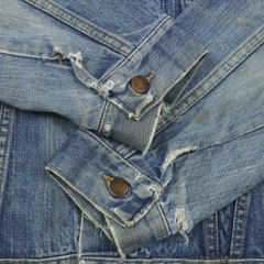 Vintage 70s Wrangler USA Denim Jacket Size L