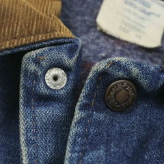 Vtg 80s Wrangler USA Blanket-lined Denim Jacket Size XL