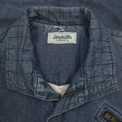 Renown Sherpa Lined Denim Jacket Size L