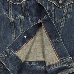 Omnigod Japan Selvedge Denim Trucker Jacket Size M
